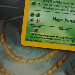 Nidoqueen Holo Rare 7/64 Pokemon Jungle Played Single Card No Set Symbol WOTC - Image 3