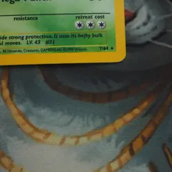 Nidoqueen Holo Rare 7/64 Pokemon Jungle Played Single Card No Set Symbol WOTC - Image 4