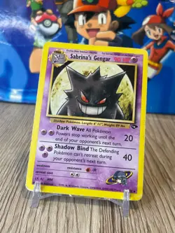Sabrina's Gengar Gym Challenge 29/132 - Pokemon Card ENG 2000 + Mystery Card! - Image 1