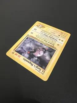 Lt. Surge’s Magnemite 50/132 Gym Heroes Unlimited 2000 Pokemon Card Uncommon LP - Image 5