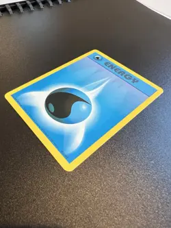 Water Energy 102/102 Base Set Unlimited 1999 Pokemon Card Common LP - Image 4