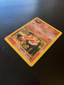 Brock’s Vulpix 73/132 Gym Heroes Unlimited 2000 Pokemon Card Common LP - Image 5
