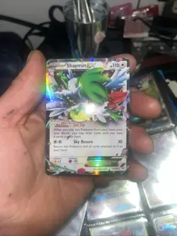 Shaymin EX 077/108 Roaring Skies 2016 English Pokemon Card MP - Image 1