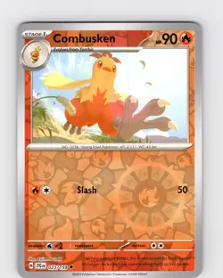 Pokemon TCG Combusken S&V Journey Together 023/159 Reverse Holo Uncommon Card NM - Image 1