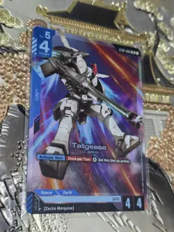 Gundam Card Game Tallgeese ST02-006 LR Legendary Rare Holo - Image 1