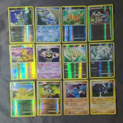 Lot Of 12 Vintage Holo Pokemon Cards - No Duplicates - MP to HP (Damaged) - Image 1
