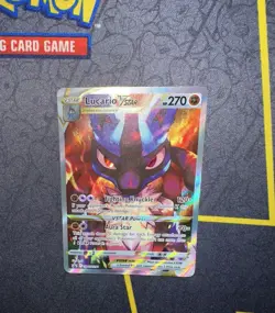 Lucario VSTAR Promo SWSH291 Crown Zenith ETB Pokemon Card English NM Fast Ship! - Image 1