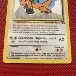 Dragonite Promo Pokemon Card Pokemon The First Movie - Image 3