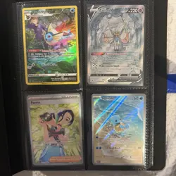 Pokemon TCG Personal Collection Binder, Full Arts, EX, VMAX, Art Rare Cards - Image 2