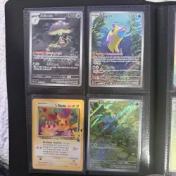 Pokemon TCG Personal Collection Binder, Full Arts, EX, VMAX, Art Rare Cards - Image 3