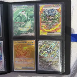 Pokemon TCG Personal Collection Binder, Full Arts, EX, VMAX, Art Rare Cards - Image 4
