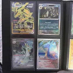 Pokemon TCG Personal Collection Binder, Full Arts, EX, VMAX, Art Rare Cards - Image 5
