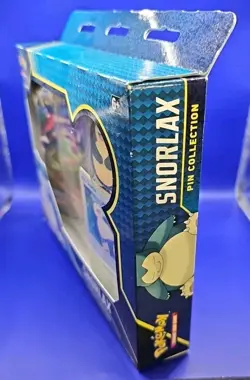 Pokemon TCG: Snorlax Card & Pin Collection 3 Booster Packs New - Image 4