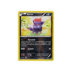 Zorua 89/113 Reverse Holo Legendary Treasures Pokemon Card NM - Image 1
