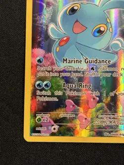 Manaphy XY113 XY Generations Mytical BLACK STAR Promo Pokemon Card - Image 5