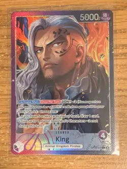King Leader Alt Art Leader OP08-057 One Piece Card Game - Image 1