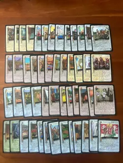 The Wheel of Time CCG Children of the Dragon Common Set of 50 Cards - Image 1