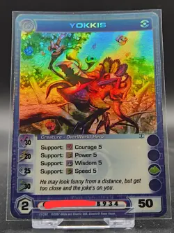 Chaotic Card : (2/5 Max) Yokkis Ripple Foil Dawn Of Perim First Edition creature - Image 1