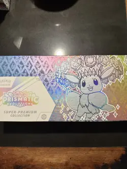 Prismatic Evolutions Super Premium Collection Opened With Bulk Cards NO PROMO - Image 1
