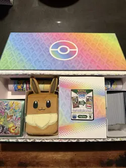 Prismatic Evolutions Super Premium Collection Opened With Bulk Cards NO PROMO - Image 2