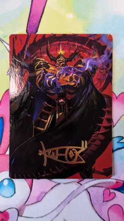 MTG Golbez, Crystal Collector (Gold Stamped Art Series) #45/53 Final Fantasy - Image 1