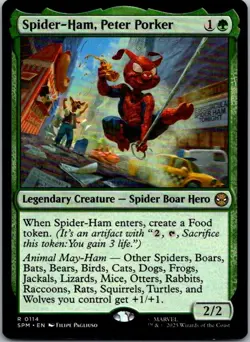 Spider-Ham, Peter Porker R Legendary Creature - Spider Boar Hero Marvel's Spider - Image 1
