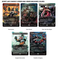 🔥 MTG MARVEL Spider-Man Secret Lair PRESALE Venom Unleashed confirmed nonfoil - Image 1