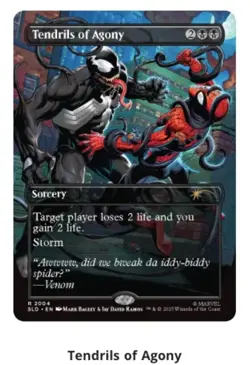 🔥 MTG MARVEL Spider-Man Secret Lair PRESALE Venom Unleashed confirmed nonfoil - Image 2