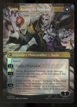 Sorin of House Markov - TEXTURED FOIL - MTG Modern Horizons 3 - RareCo - Image 2