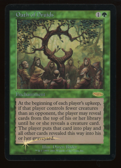 Oath of Druids - FOIL - MTG Judge Promo - RareCo - Image 1