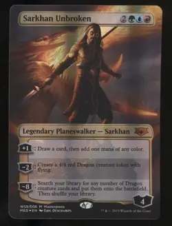 Sarkhan Unbroken - FOIL - MTG War of the Spark: Mythic Edition - RareCo - Image 1