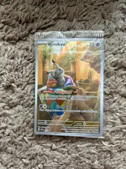 Mimikyu 075 Pokemon Paldean Fates ETB Promo SVP075 NM SEALED - Image 1