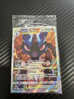 2023 Near Mint Pokemon Lucario VSTAR SWSH291 Crown Zenith ETB Promo SEALED - Image 1