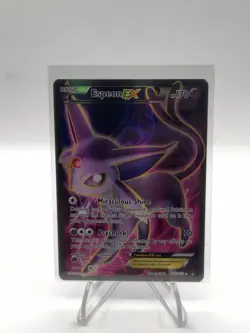 Pokemon TCG Espeon EX (Full Art) 117/122 Breakpoint Holo MINT - Image 1