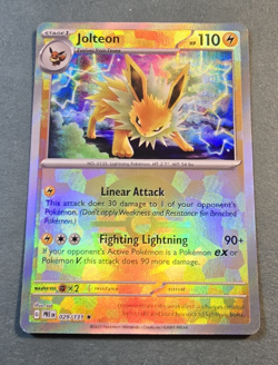 Jolteon [Poke Ball] #29 Pokemon TCG 2025 Prismatic Evolutions Near Mint - Image 1