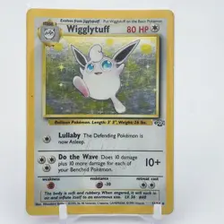 Pokemon TCG - Wigglytuff 16/64 Jungle Holo Rare WOTC 1999 - HP - Image 1