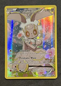 Pokemon Magearna XY186 Full Art Holo Black Star Promo XY Generations Anniversary - Image 1