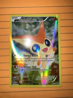 Pokemon XY Promo Victini #XY117 (Holo Full Art) - Image 1