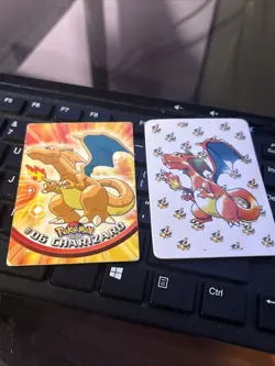 2000 Topps Chrome Charizard #06 Series 1 Pokemon - Image 1
