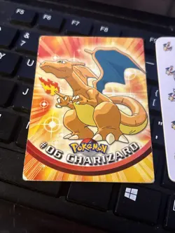 2000 Topps Chrome Charizard #06 Series 1 Pokemon - Image 2