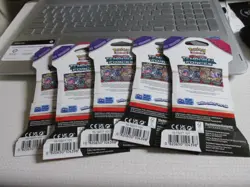 Pokemon TCG - Scarlet & Violet Temporal Forces 5 Packs New Factory Sealed - Image 2