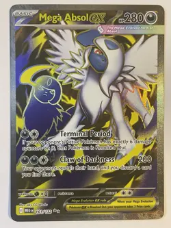 Mega Absol ex Full Art - 161/132 - Pokemon Mega Evolution - Near Mint - Image 1