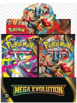 POKEMON MEGA EVOLUTION ENHANCED BOOSTER BOX (PRESALE 9/26!) NEW SEALED - Image 2