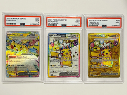 Surging Sparks- Pikachu ex Hyper Rare #247/191, UR Full Art #219/191, #057 PSA 9 - Image 1