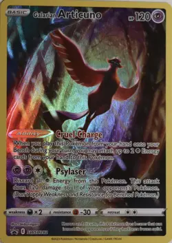 Pokemon TCG Galarian Articuno SWSH Black Star Promos SWSH282 Holo Promo NM - Image 1