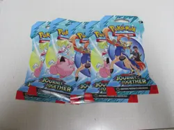 Pokemon TCG - Scarlet & Violet Journey Together 5 Packs New Factory Sealed - Image 1