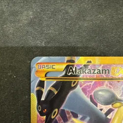 ALAKAZAM EX SECRET 125/124 XY FATES COLLIDE POKEMON ENGLISH MP - Image 3
