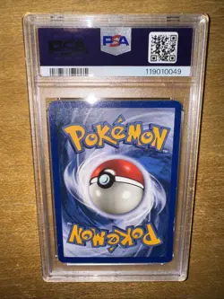 Pokemon Zapdos 15/62 Unlimited Fossil Holo Rare! PSA 4 VG-EX! - Image 2