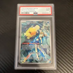 2025 POKEMON DRI EN MISTY'S PSYDUCK ILLUSTRATION RARE PSA 9 - Image 1