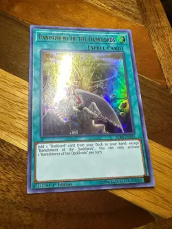 Banishment of the Darklords BLRR-EN093 1st Edition Ultra Rare PL + BONUS - Image 1